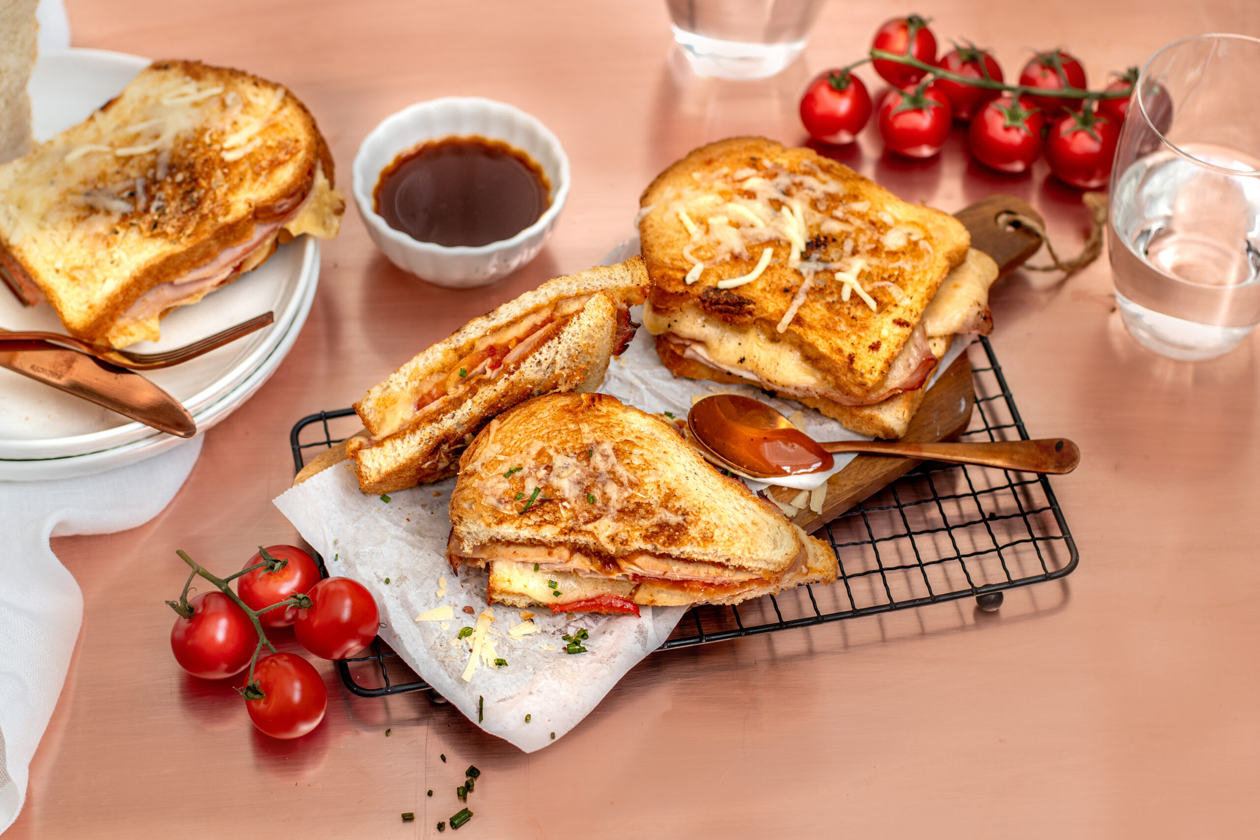 Croque Monsieur – finished dish