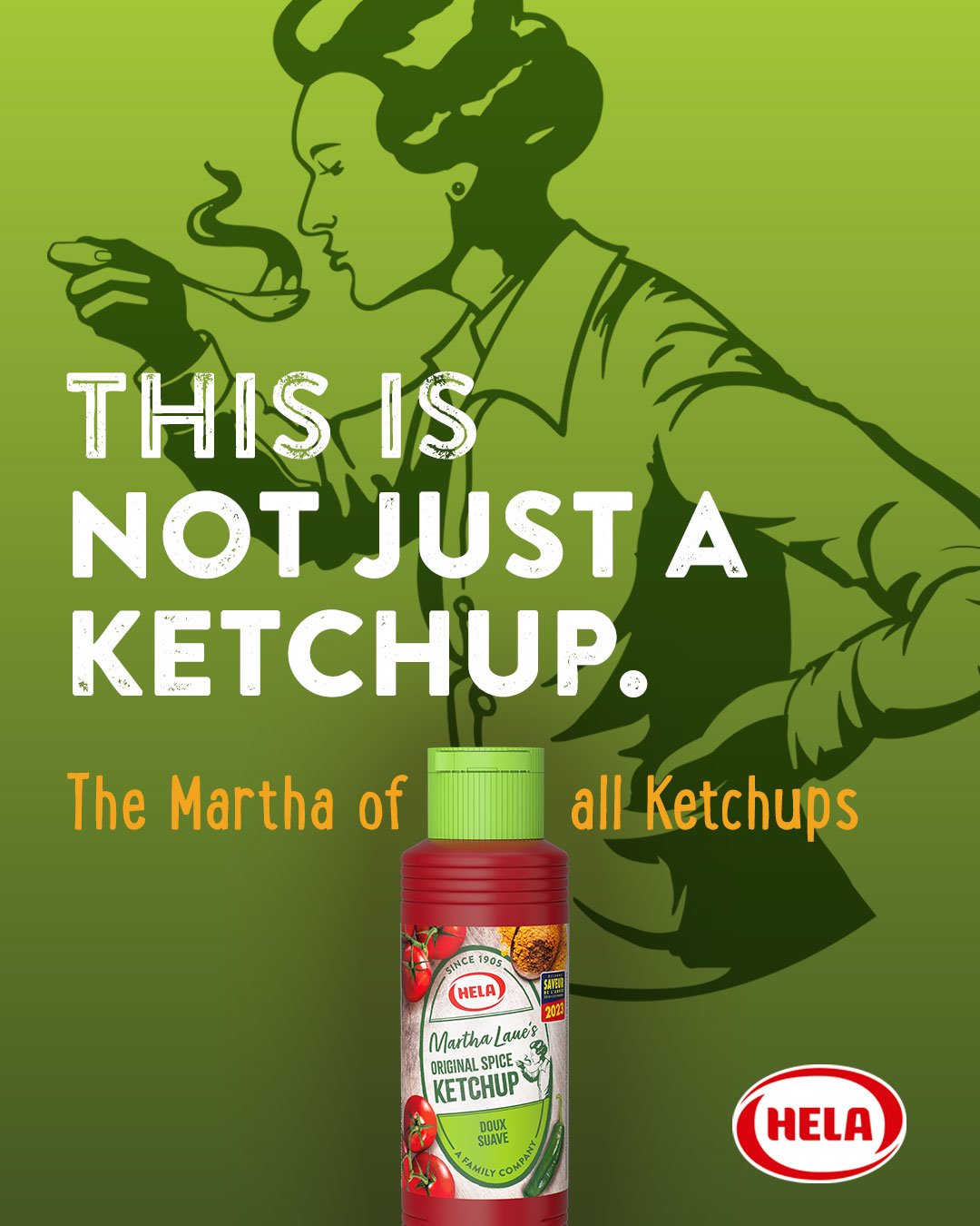 Social media motif: This is not just a ketchup.