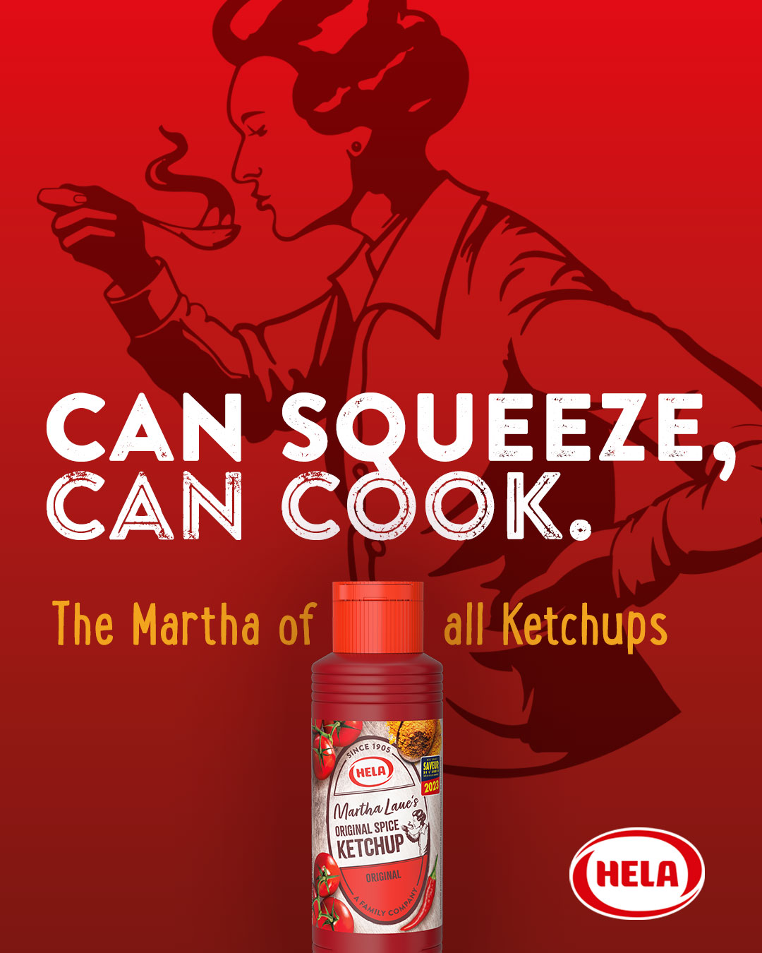 Social media motif: Can squeeze, can cook.