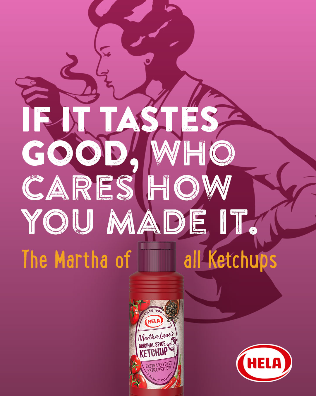 Social media motif: If it tastes good, who cares how you made it.