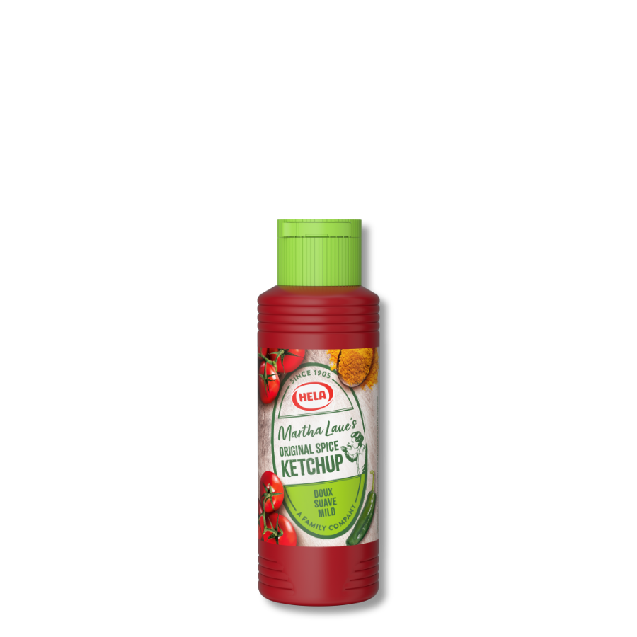 Martha Original Spice Ketchup Mild 300 ml – bottle for France, Spain, UK