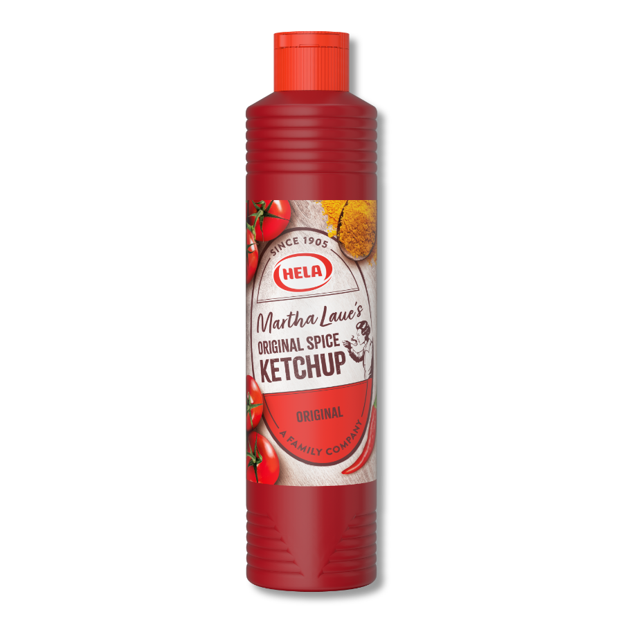 Martha Original Spice Ketchup Original 800 ml – bottle for France, Spain, UK