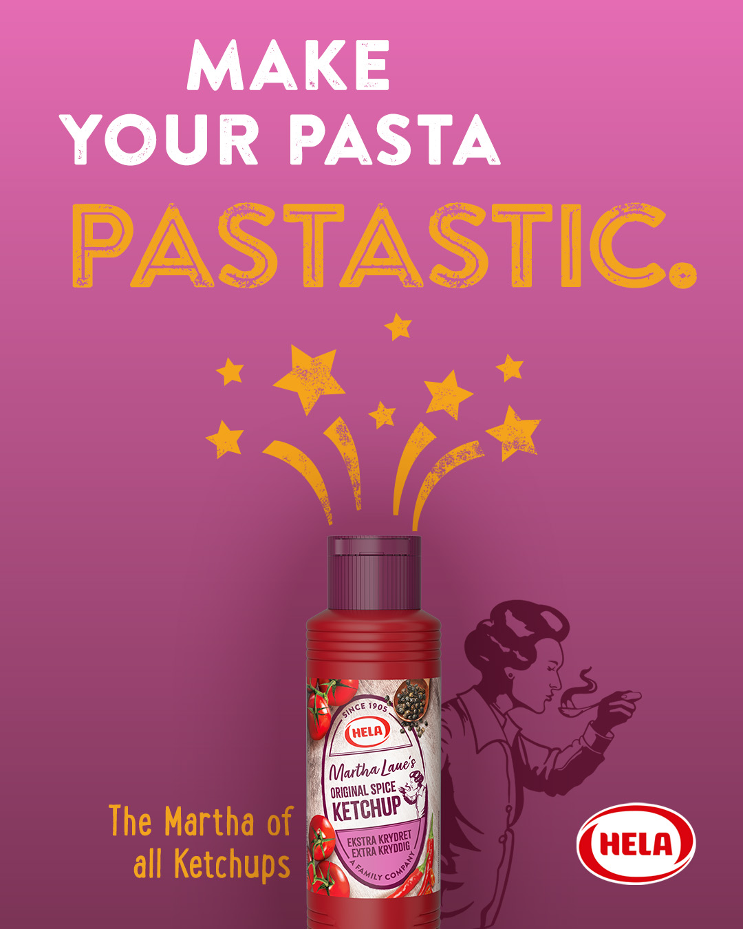 Social media motif: Make your pasta pastastic.