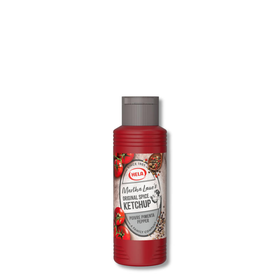 Martha Original Spice Ketchup Pepper 300 ml – bottle for France, Spain, UK